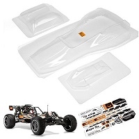 Baja 5B-1F Buggy Clear Body  HPI108716