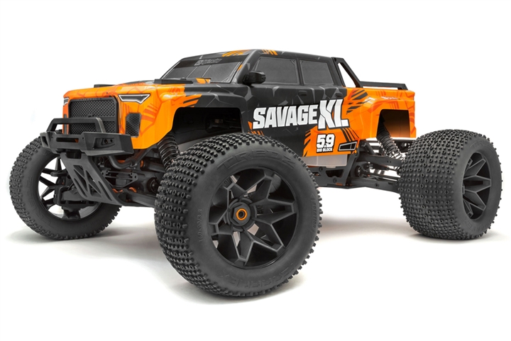 Savage XL 5.9 GTXL-6 Nitro Monster Truck RTR, 1/8 scale, 4WD, 3 Speed transmission