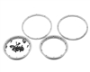 Heavy Duty Wheel Bead Lock Rings (Silver/For 2 Wheels) - HPI3272