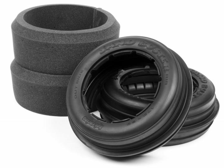 Sand Buster Rib Tire M Compound (170x60mm/2pcs) - HPI4843
