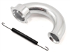 HPI86247 Exhaust Header (silver)