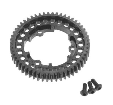 Hot Racing Traxxas E Revo 2.0/X-Maxx Steel Mod 1 Spur Gear (54T) HRAERVT54M01