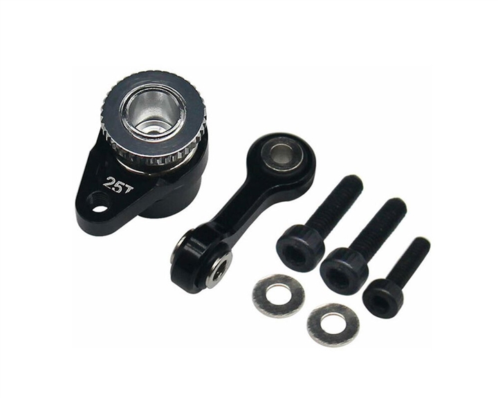 Hot Racing CNC Aluminum 25T Reefs Servo Saver GROM Item No. Hot Racing - HRAGRM48SH25T