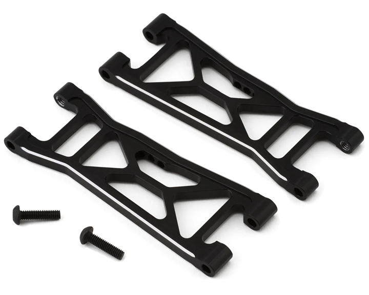 Hot Racing Arrma Granite Grom Aluminum Rear Lower Arm Set (Black) (2) HRAGRM56M01