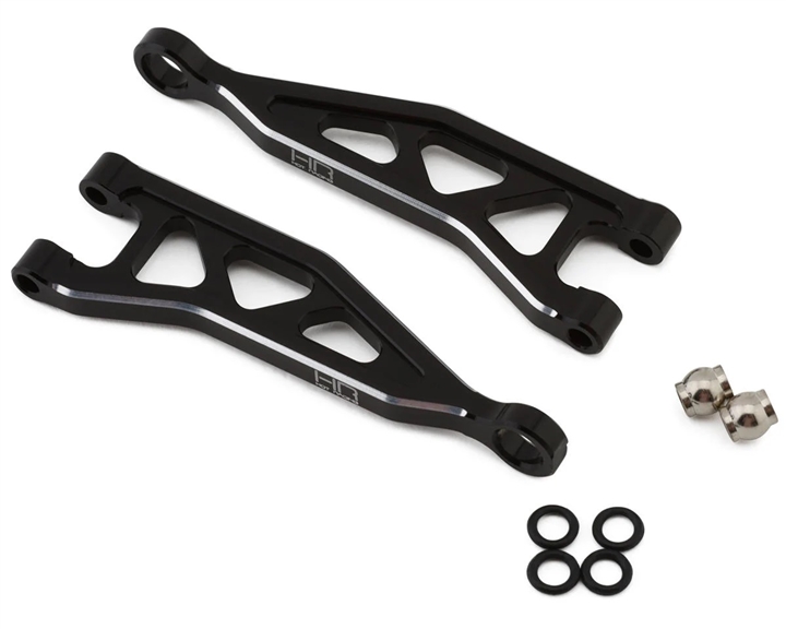 Hot Racing Arrma Granite Grom Aluminum Rear Upper Arm Set (Black) (2) GRM57M01