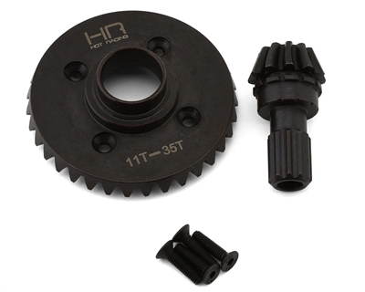 Hot Racing Steel Helical Differential Ring & Pinion Gear for Traxxas X-Max/XRT (Front) (35T/11T) HRASXRT93511R