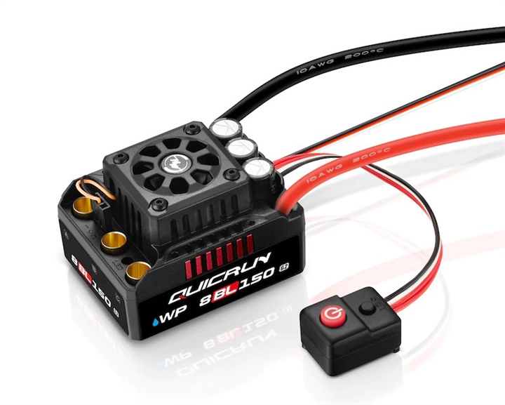 Hobbywing QuicRun 8BL150 G2 Sensorless Brushless ESC - HWA30109003