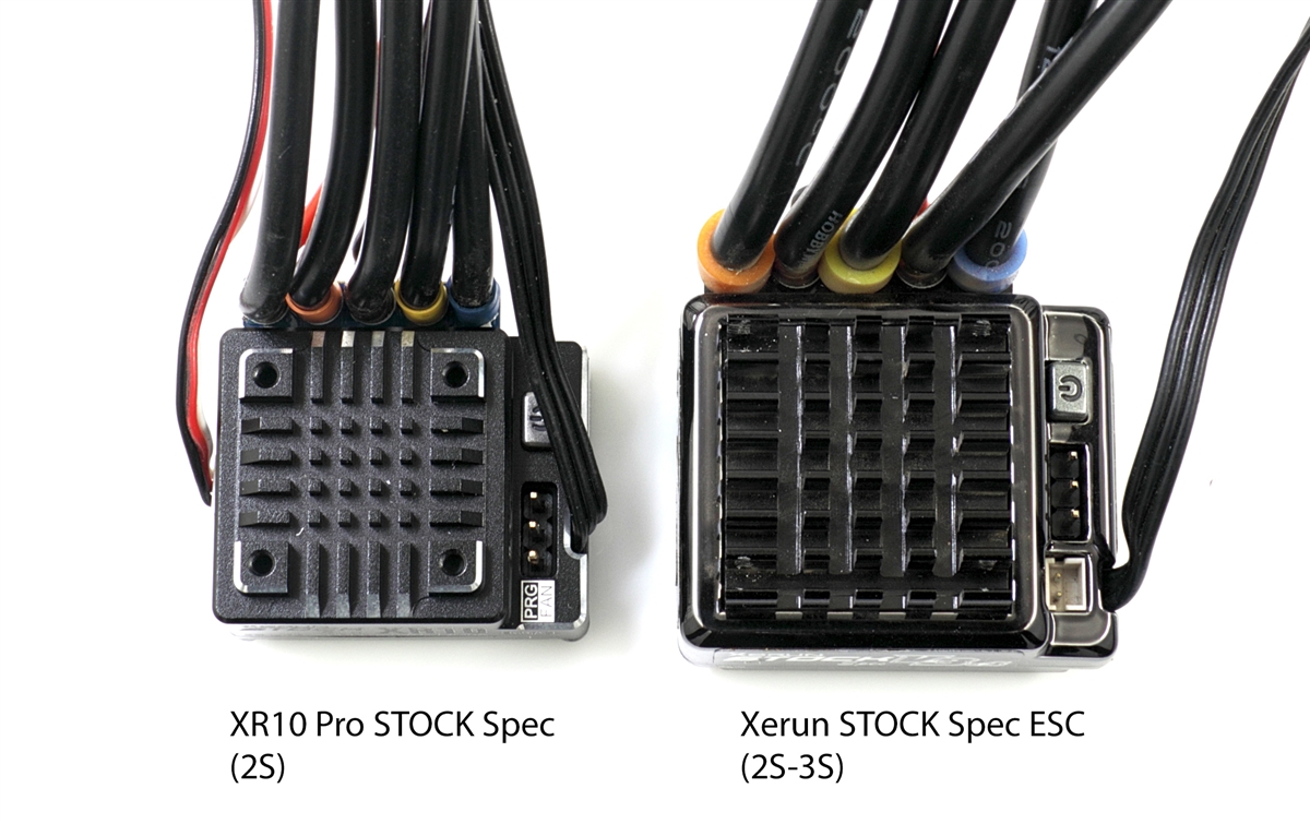 XERUN XR10 PRO Stock Spec V4 80A 2S Sensored ESC 30112401