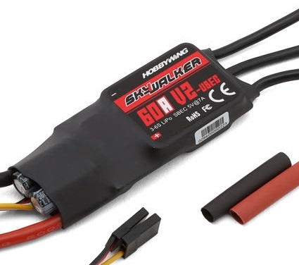 Hobbywing Skywalker V2 60Amp Brushless ESC - HWA30216101