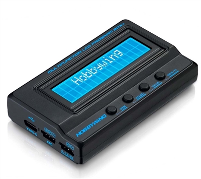 Multifunction LCD Professional Program Box (G2) ESC Programmer, LiPO Battery Voltmeter, USB Adapter 30502001