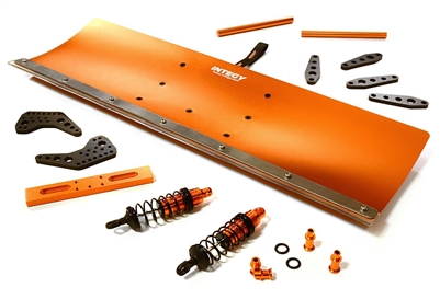 Alloy Machined Snowplow Kit for Traxxas X-Maxx 4X4Â C27055ORANGE