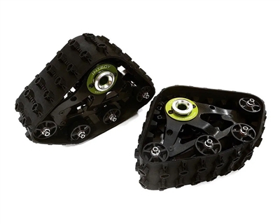 T3 Snowmobile & Sandmobile Rear Kit for 1/10 Stampede, Rustler, Slash & Bandit C28590GREEN