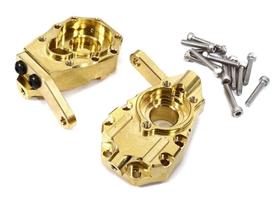 Brass 73g Each Front Inner Portal Drive Housings for Traxxas TRX-4, C29881