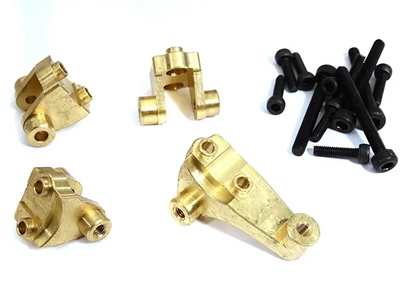 Brass 50g Total Axle Mount (4) for Traxxas TRX-4, C31160