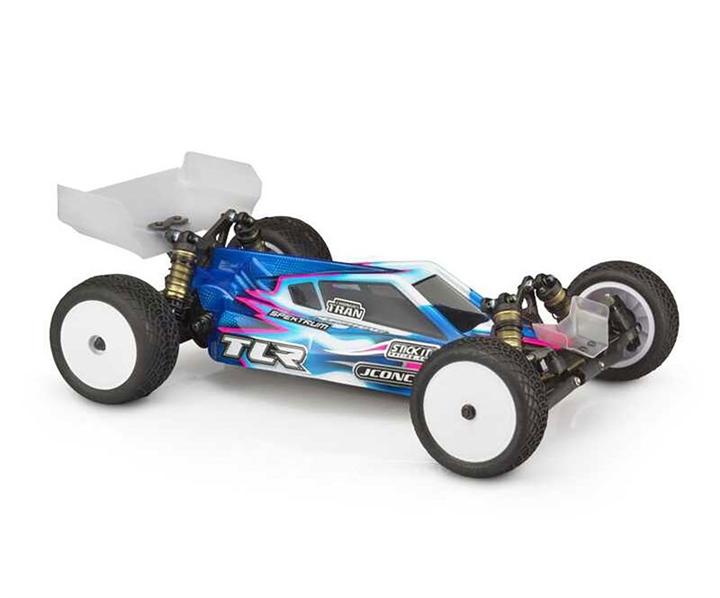 JConcepts TLR 22 5.0 Elite "P2" Buggy Body w/S-Type Wing (Clear) JCO0284