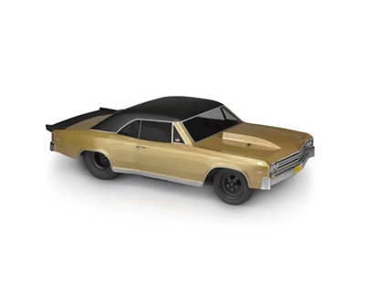 JConcepts 1967 Chevy Chevelle Street Eliminator Drag Racing Body (Clear) JCO0358