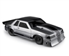 JConcepts 1991 Ford Mustang Fox Body Street Eliminator Drag Racing Body (Clear) JCO0362