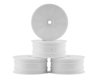 JConcepts Mono 2.2 4WD Front Buggy Wheels (White) (4) (22X-4, XB4, B74.1) w/12mm Hex - JCO3353W