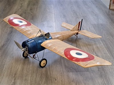 French WW-I Morane-Saulnier Type N Plans 36" Wingspan
