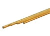 K&S5072  Bendable Brass Rod Assortment: 1/16"(2), 3/64"(2) x 12" Long