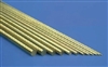 K&S8164	Round Brass Rod: 1/8" OD x 12" Long