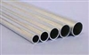 KNS9801  2mm x 300mm Round Aluminum Tube .45mm Wall (4)