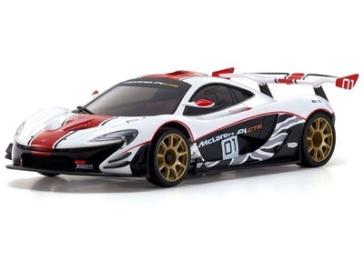 MINI-Z RWD Series Ready Set McLaren P1â„¢ GTR White/Red 32324WR