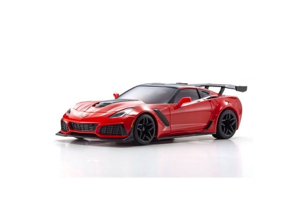 Kyosho MINI-Z RWD Series Ready Set Chevrolet Corvette ZR1 Torch Red (with LED) 32334R