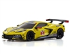 Kyosho MINI-Z RWD Series Ready Set CHEVROLETÂ® CORVETTEÂ® C8.R Yellow 32342Y