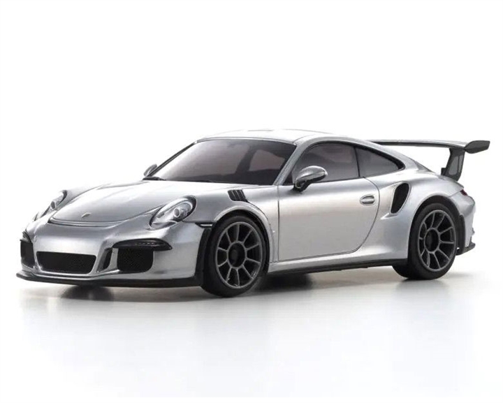 Kyosho MR-04 RWD Mini-Z ReadySet w/Porsche 911 GT Body (Silver) w/KT-531P 2.4GHz Radio - 32358S