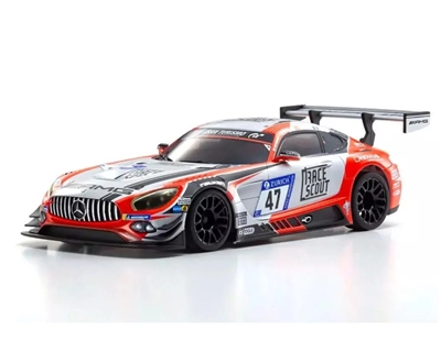 Kyosho MR-04 RWD Mini-Z Readyset w/2018 Nurbuergring Mercedes-AMG GT3 Body (Red/Grey) w/KT-531P 2.4GHz Radio,  KYO32367FRS
