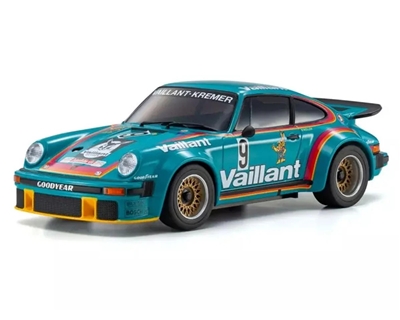 Kyosho Mini-Z MR-04 RWD Readyset 1976 Porsche 934 RSR Turbo (Vaillant #9) w/KT-531P 2.4GHz Radio,  32368V