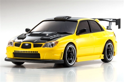 Kyosho 32620MY MINI-Z AWD Subaru Impreza w/Aero Kit Yellow