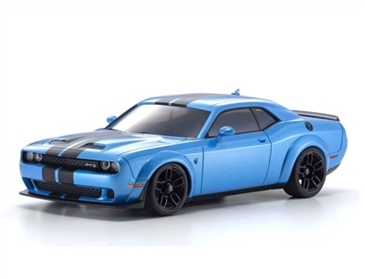 Kyosho MINI-Z AWD DODGE CHALLENGER SRT HELLCAT REDEYE B5 Blue 32621BL