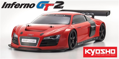 Kyosho 33006B Inferno GT2 Audi R8 LMS Red Race SPEC 1/8 GP 4WD RS