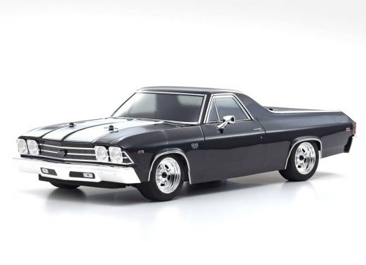 Kyosho 1:10 Scale Radio Controlled Electric Powered 4WD FAZER Mk2 FZ02L 1969 ChevyÂ® El CaminoÂ® SS 396Â® Tuxedo Black 34419T1