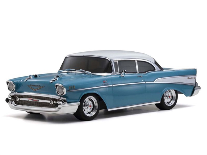 Kyosho 1/10 EP 4WD Fazer Mk2 FZ02L Readyset 1957 Chevy Bel Air Coupe, Tropical Turquoise