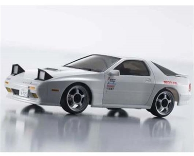 Kyosho First Mini-Z RWD ReadySet w/Initial D Mazda RX-7 FC3S Body (White) w/2.4GHz Radio, KYO66602L