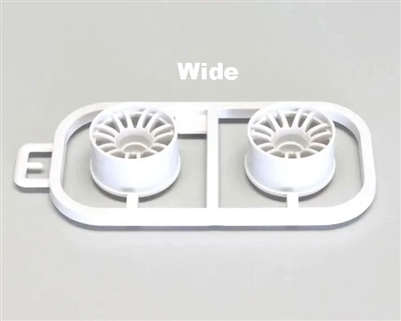 Kyosho Mini-Z Rays RE30 Multi Wheel II (White) (2) (Wide) (2mm Offset) KYOMZH131W-W2B