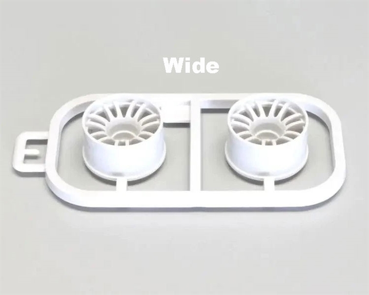 Kyosho Mini-Z Rays RE30 Multi Wheel II (White) (2) (Wide) (2mm Offset) KYOMZH131W-W2B