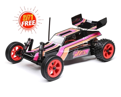 1/16 Mini JRX2 Brushed 2WD Buggy RTR, Black - LOS01020T3