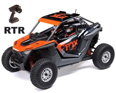Losi 1/10 RZR Rey Fox 3S 4X4 RTR Brushless Side by Side, Orange - LOS03029T2