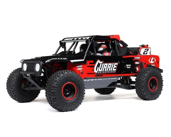 1/10 Hammer Rey U4 4WD Rock Racer Brushless RTR with Smart and AVC, Red - LOS03030T1