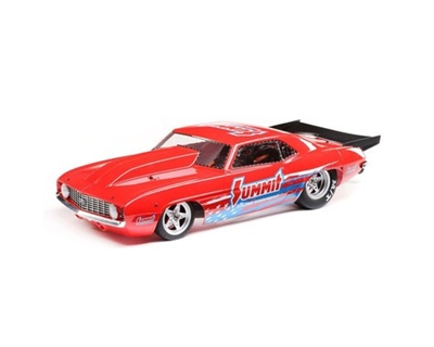 69 Camaro 22S Drag Car, BL RTR, Summit: 1/10 2WD LOS03035T1