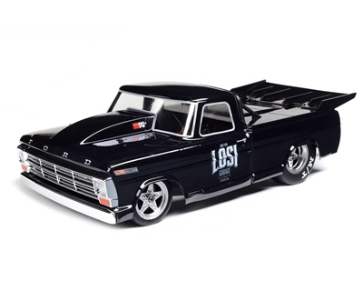 1/10 '68 Ford F100 22S 2WD No Prep Drag Truck Brushless RTR, Losi Garage, LOS03045T2