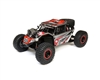 1/6 Super Rock Rey V2 4WD Rock Racer Brushless RTR, Gray - LOS05016V2T2