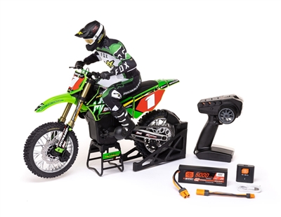 1/4 Promoto-MX Motorcycle RTR with Battery and Charger, Pro Circuit - LOS06002