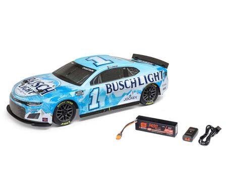 Losi 1/12 NASCAR RC Race Car Ross Chastain No. 1 Busch Light 2025 Chevrolet Camaro ZL1 2S AWD RTR Brushed On-Road (Battery & Charger Included) LOS1122501