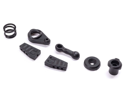 Servo Saver, Mount & Steering Link: 1970 Mini Drag - LOS211035