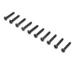 212 Flat Head Screws, M2x12mm (10) LOS215003